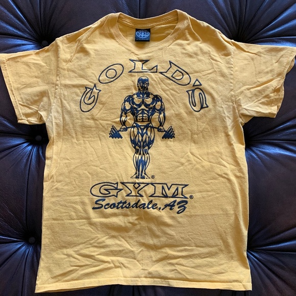 Gold S Gym Shirts Vintage 99s Golds Gym Scottsdale Az M Poshmark